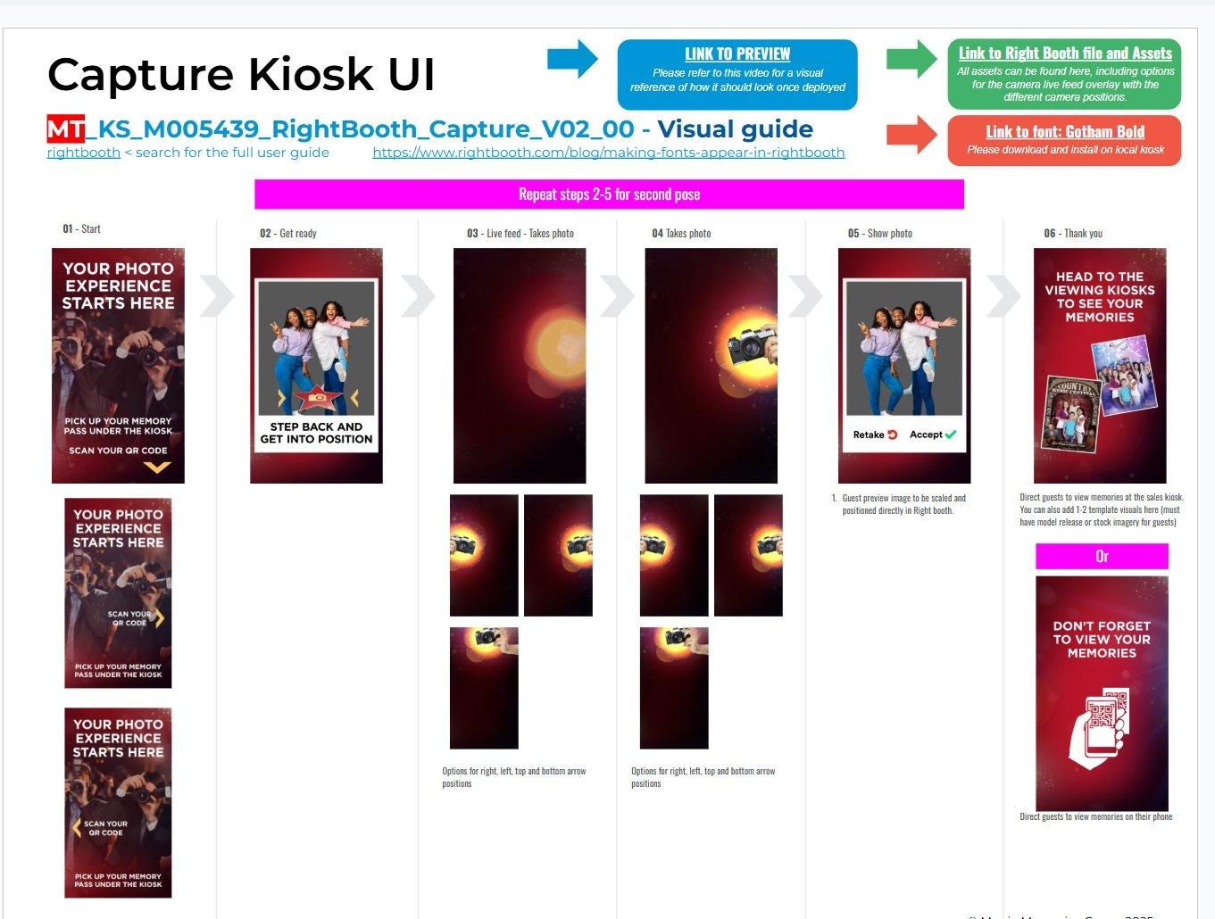Capture Kiosk UI Visual Guide