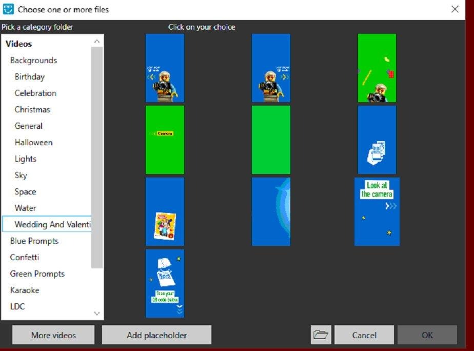 Click the folder button to browse