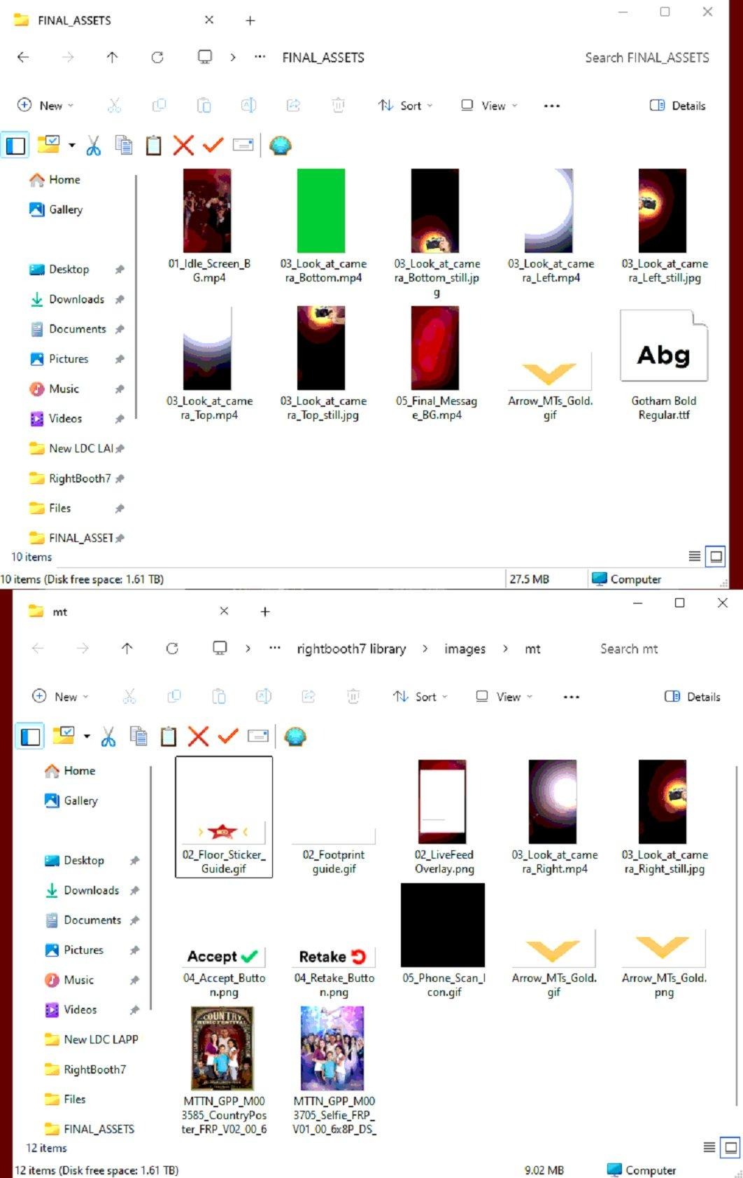 Repeat for images - MT images folder