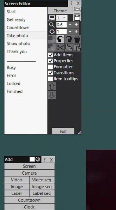 Click Exit in the Screen Editor